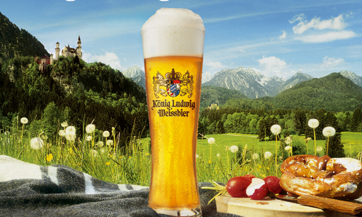 Konig Ludwig Weissbier Glas 50 cl
